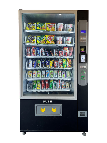 Combination Type Vending: Snacks & Drinks