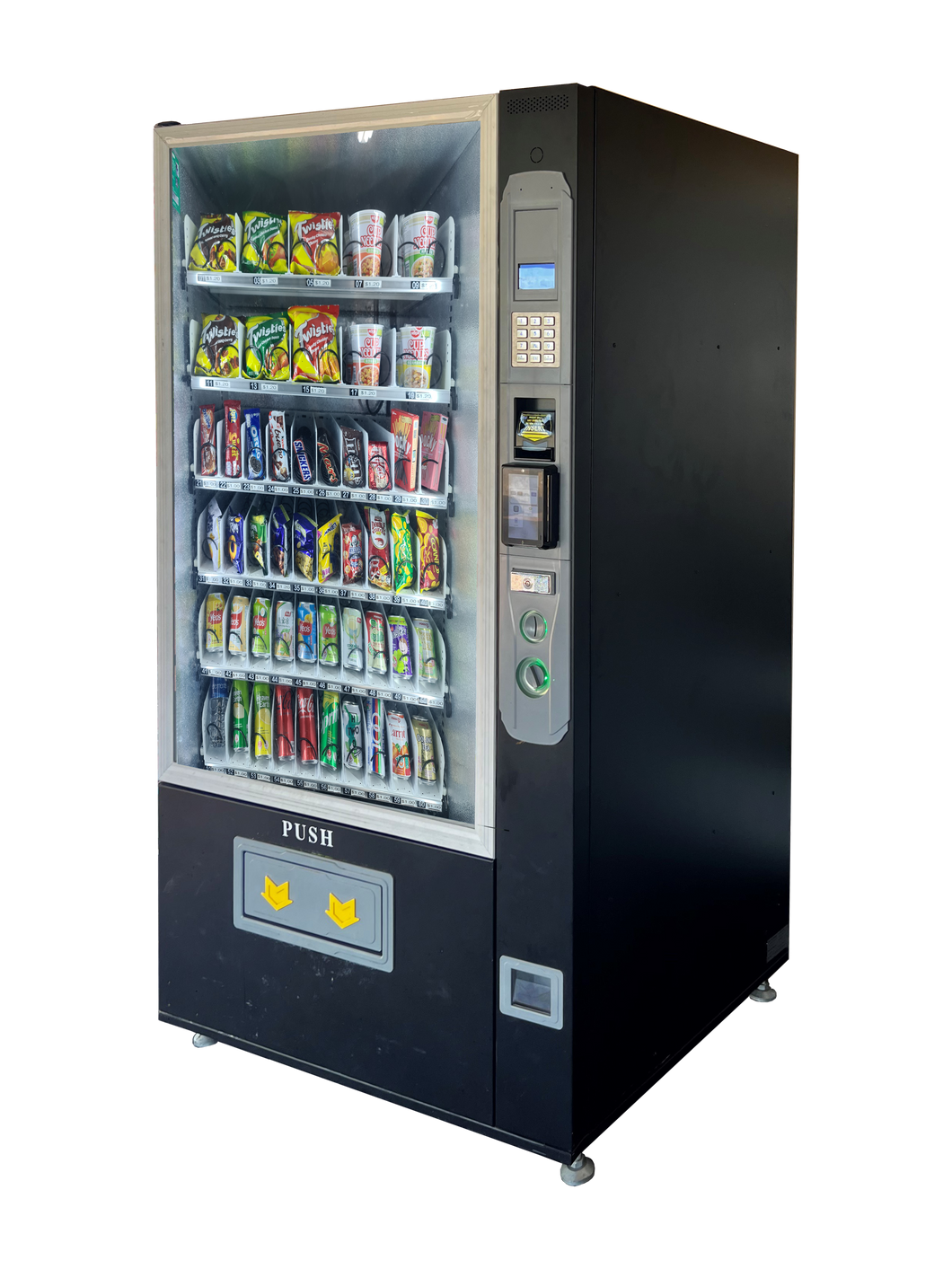 Combination Type Vending: Snacks & Drinks